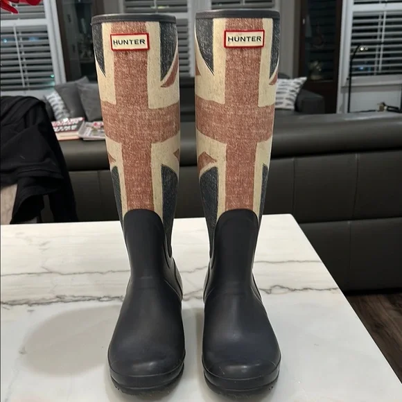 Hunter | Shoes | Hunter Union Jack Tall Rain Boots | Poshmark